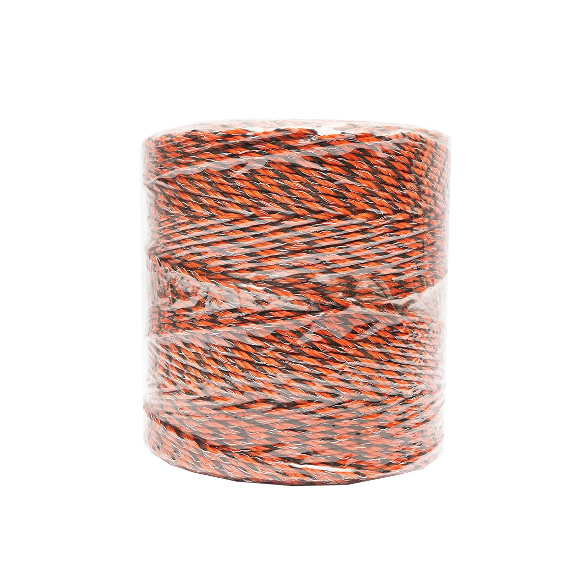 Rola fir portocaliu-negru fi 3.5mm 6x0.25mm SS, 0.9 Ohm/m, 500m gard electric Breckner Germany